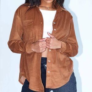 Princess Polly Rylan Shirt Brown